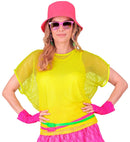 Neon Yellow Net T-Shirt