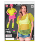 Neon Yellow Net T-Shirt