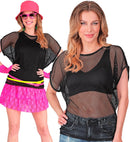 Black Net T-Shirt