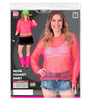 Neon Pink Net Shirt