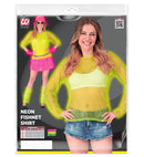 Neon Yellow Net Shirt