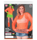 Neon Orange Net Shirt