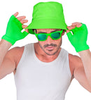 Neon Green Fingerless Gloves