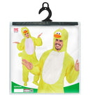Duck In Soft Plush  Hooded Jumpsuit With Mask 
