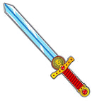 Lionheart Sword In Soft Eva Foam - 52 Cm