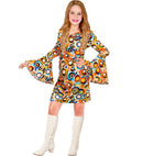 The 70S Groovy Style - Bubbles  Dress 