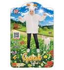 Goat In Soft Plush  Hoodie With Mask 