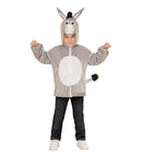 Donkey In Soft Plush  Hoodie With Mask 