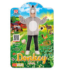 Donkey In Soft Plush  Hoodie With Mask 
