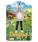 Donkey In Soft Plush  Hoodie With Mask 