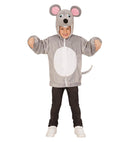 Mouse In Soft Plush  Hoodie With Mask 