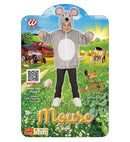 Mouse In Soft Plush  Hoodie With Mask 