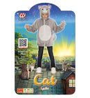 Cat In Soft Plush  Hoodie With Mask 