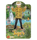 Tiger In Soft Plush  Hoodie With Mask 