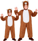Funny Bear  Hooded Jumpsuit With Mask 