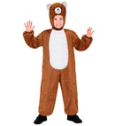 Funny Bear  Hooded Jumpsuit With Mask 