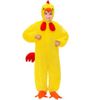 Funny Chick  Hooded Jumpsuit With Mask 