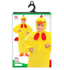 Funny Chick  Hooded Jumpsuit With Mask 