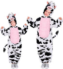 Funny Cow  Hooded Jumpsuit With Mask 