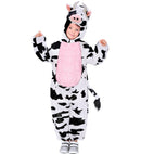 Funny Cow  Hooded Jumpsuit With Mask 