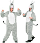 Donkey In Soft Plush  Hooded Jumpsuit With Mask 