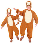 Funny Monkey  Hooded Jumpsuit With Mask 