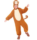 Funny Monkey  Hooded Jumpsuit With Mask 