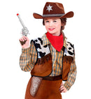 Cowboy Gun With Holster And Belt 28 Cm