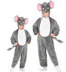 Elephant In Soft Plush  Hooded Jumpsuit With Mask 