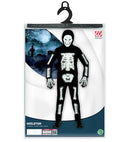 3D Skeleton  Jumpsuit, Hooded Mask, Gloves 