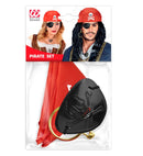 Pirate Set  Bandana, Eyepatch, Earring 