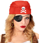 Pirate Set  Bandana, Eyepatch, Earring 