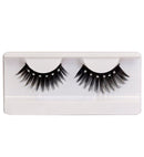 Black Spiked Eyelashes With Strass In Box With Glass Bottle Glue