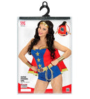 Super Powers Girl  Dress, Belt, Headpiece, Cape 
