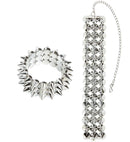 Spiked Choker & Bracelet