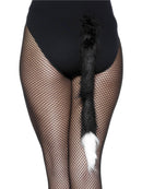 Cats Tail Black Synthetic Fur Animal 50cm Costume Accessory 1