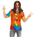 Hippie  Photorealistic Sublimation Printed T-Shirt 
