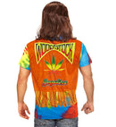 Hippie  Photorealistic Sublimation Printed T-Shirt 