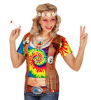 Hippie  Photorealistic Sublimation Printed T-Shirt 