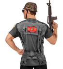 Soldier  Photorealistic Sublimation Printed T-Shirt 