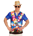Hawaiian  Photorealistic Sublimation Printed T-Shirt 