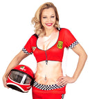 Racer Babe  Photorealistic Sublimation Printed T-Shirt 