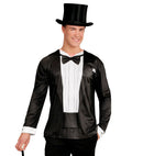 Tuxedo  Photorealistic Sublimation Printed Long Sleeve T-Shirt 