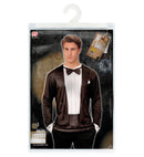 Tuxedo  Photorealistic Sublimation Printed Long Sleeve T-Shirt 