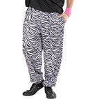 80'S Baggy Pants - Zebra