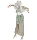 Ghostly Lady  Dress, Hat, Capelet, Belt, Gloves 