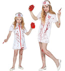 Zombie Nurse  Dress, Headpiece 