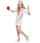 Zombie Nurse  Dress, Headpiece 