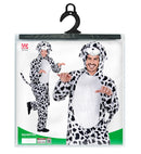 Funny Dalmatian  Hooded Jumpsuit With Mask 