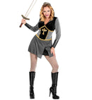 Knight  Hooded Dress, Arm Bands 
